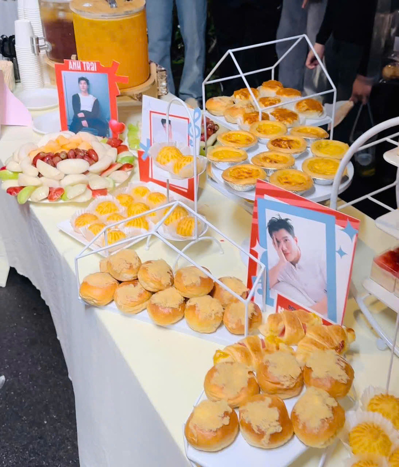 Set up tiệc Teabreak